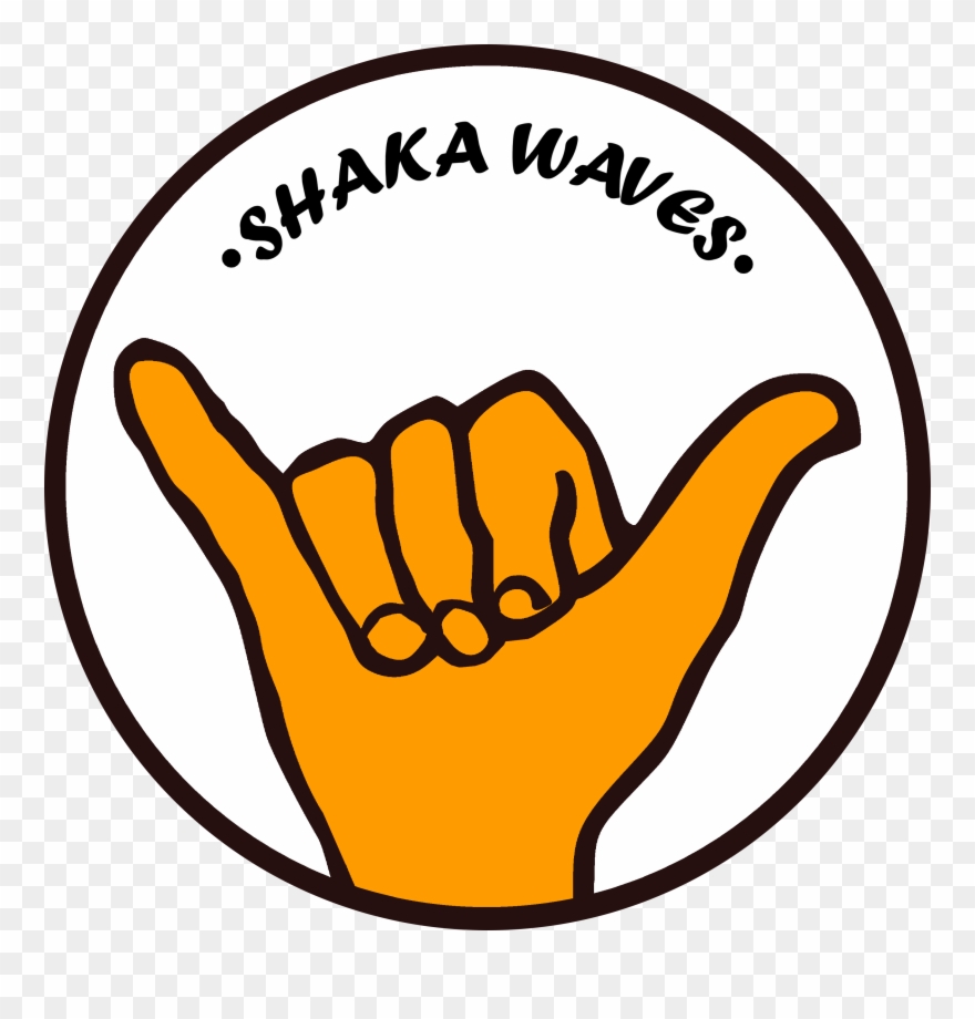 Shaka Waves - Sign Language For Love Png Clipart
