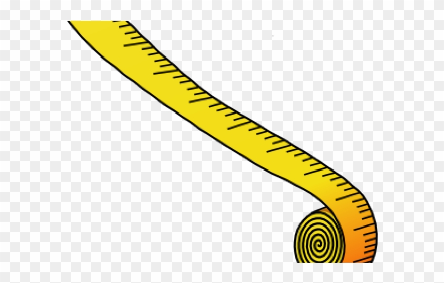 Clip Art Vector And Inspiration Ruler Colored - Measuring Tape Clipart - Png Download