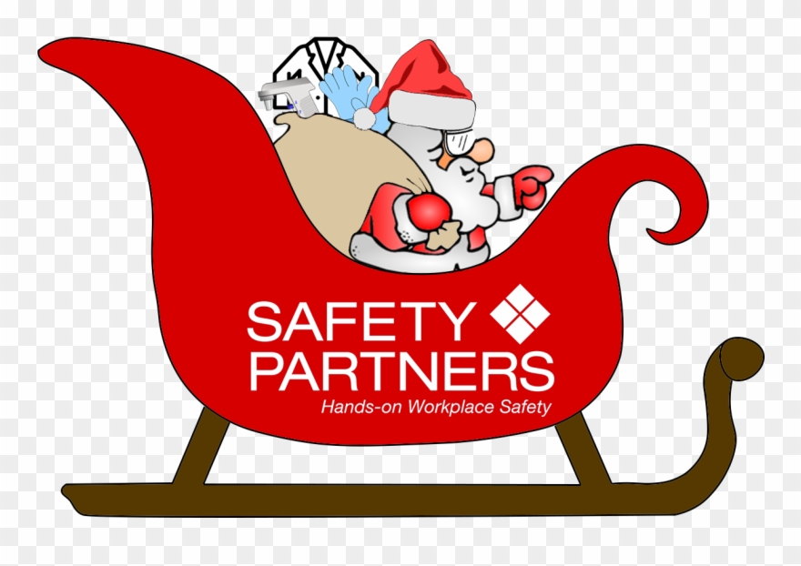 Clip Art Santa's Sleigh - Png Download