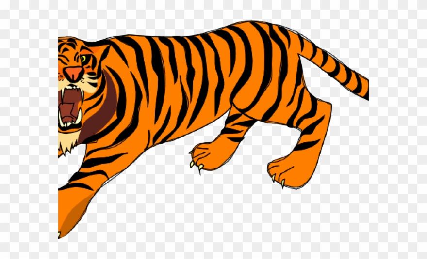 Clip Art Tiger - Png Download