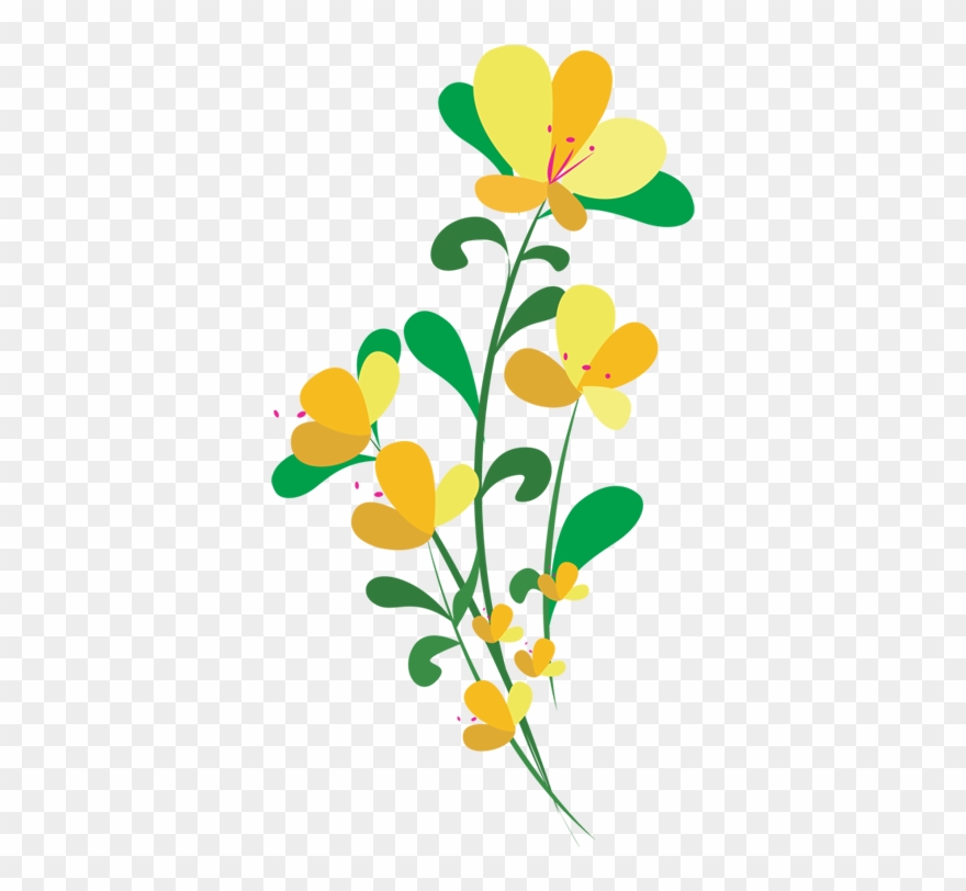 Pin Buncee Clipart Mothers Day Flowers 01png On Pinterest - Png Floral Flat Design Transparent Png