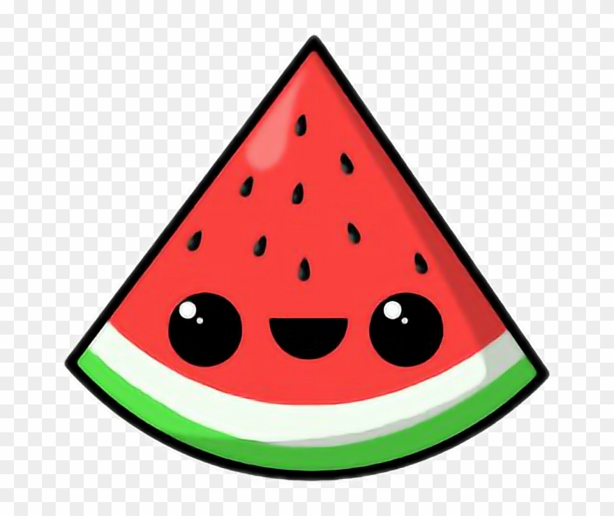 Cute Watermelon Clipart - Png Download