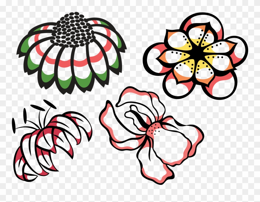 Flower Petal Collection - Flower Clipart