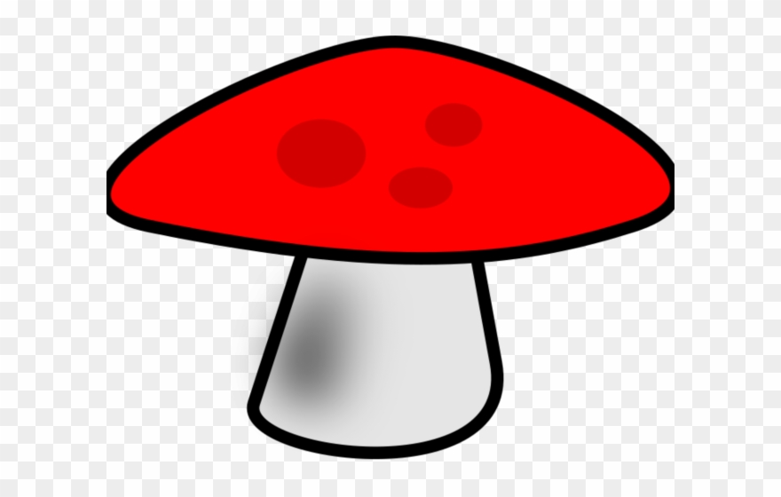 Mushroom Clipart Red Mushroom - Png Download