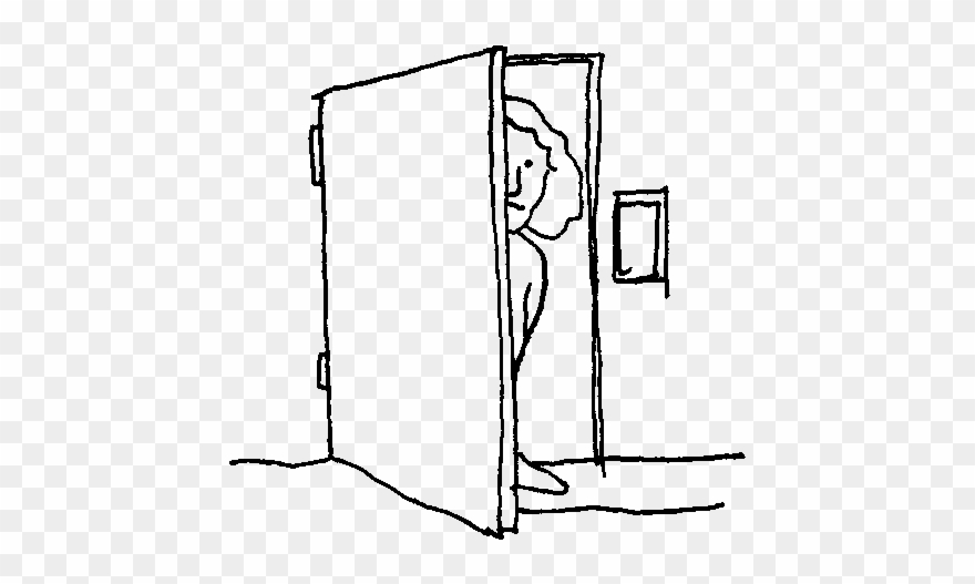 Door Drawing Plan & Drafting Automatic Door In Plan - Drawing Of A Door Clipart