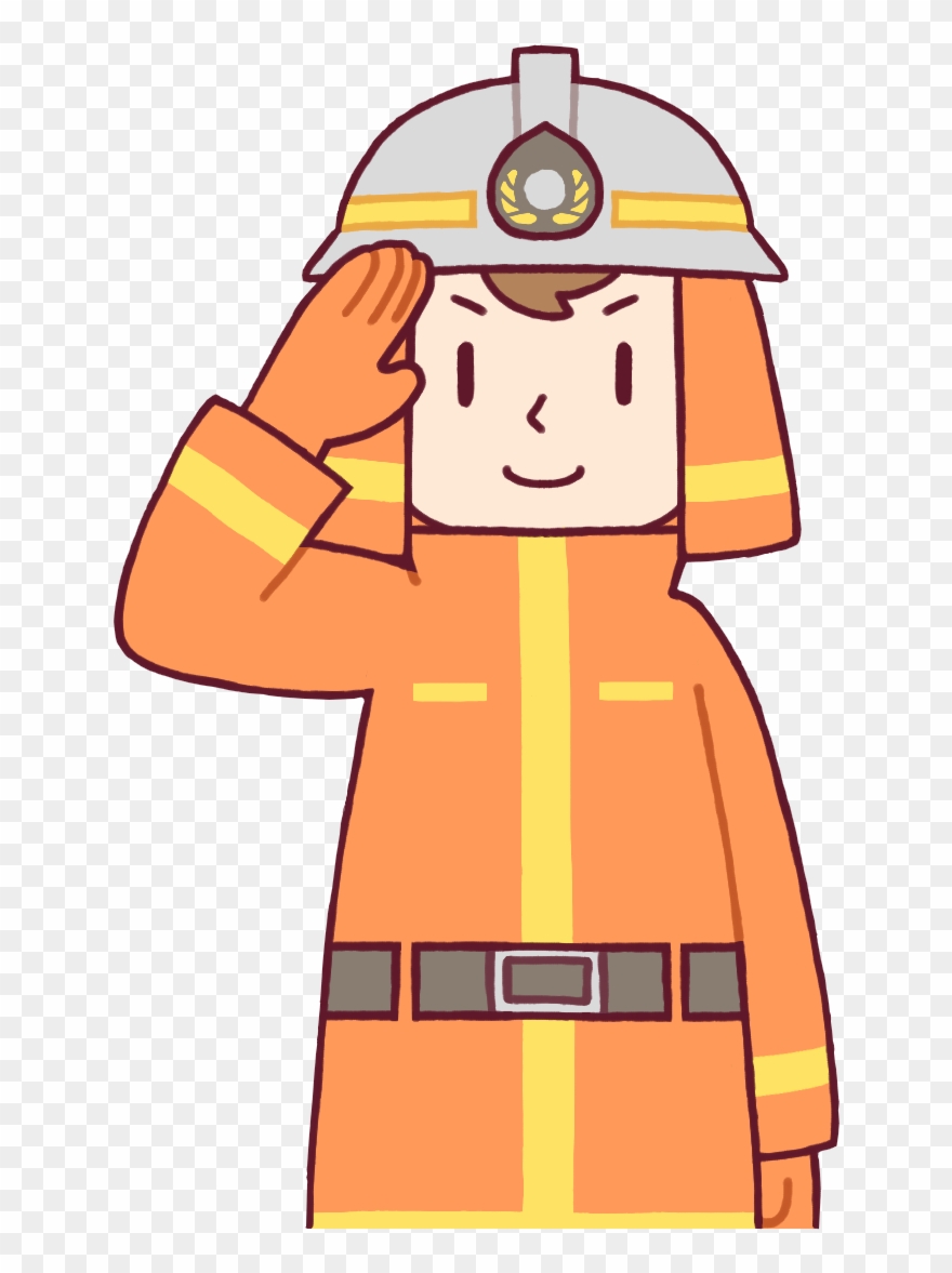 Bombeiro - Firefighter Clipart