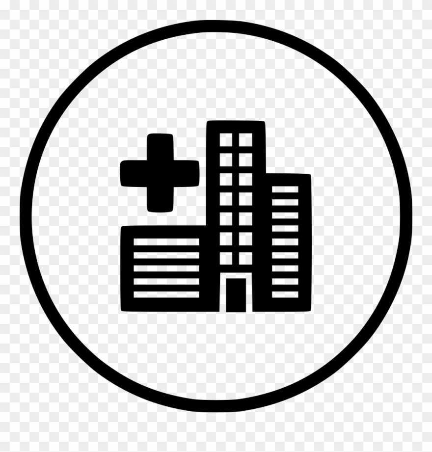 Hospital Building Treatment Health Help Comments - Icon Smart City Logo Clipart