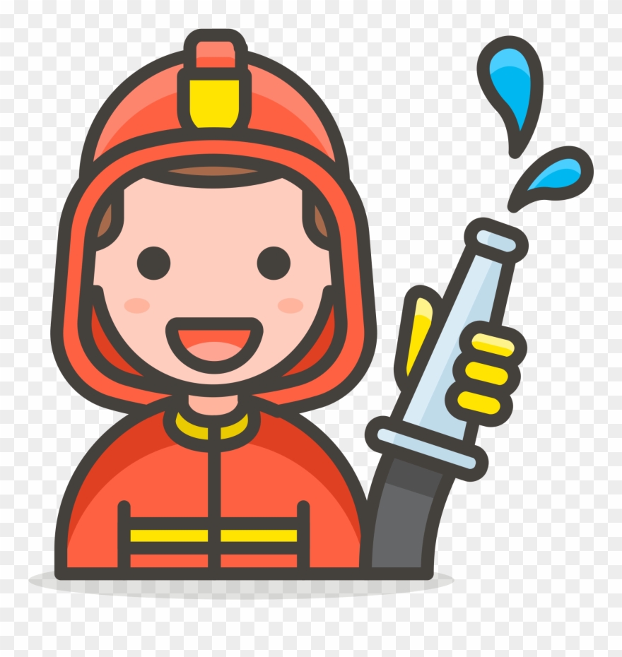 Open - Bombero Icono Clipart