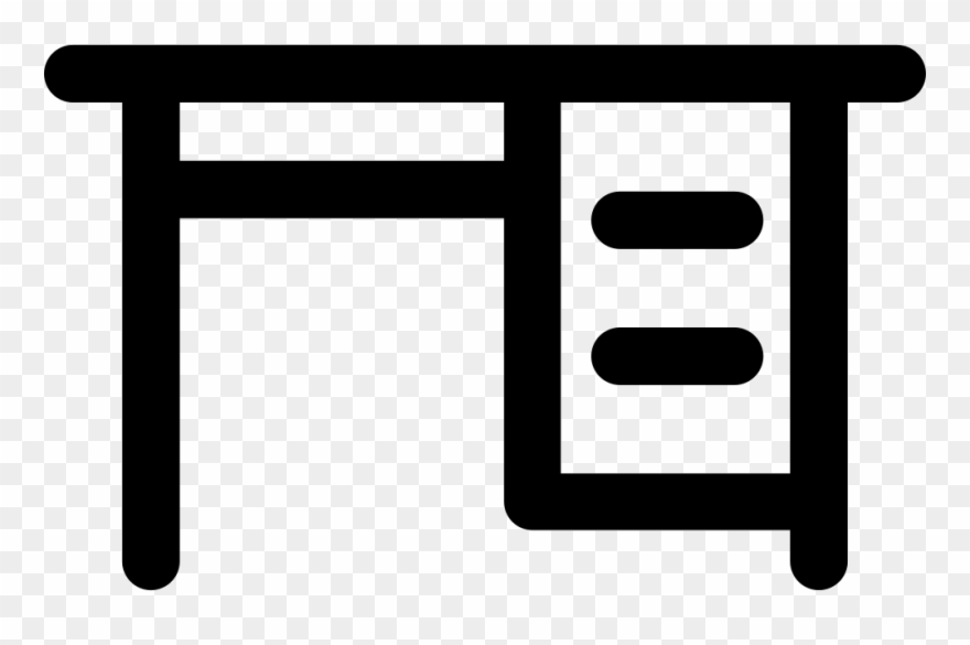 Furniture Clipart Office Furniture - Office Furniture Icons Png Transparent Png