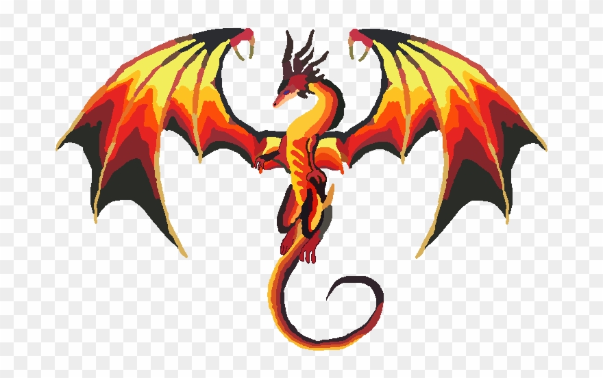 I Usually Don't Do Flying Dragons So This Was A Twist - Flying Wings Of Fire Dragon Clipart