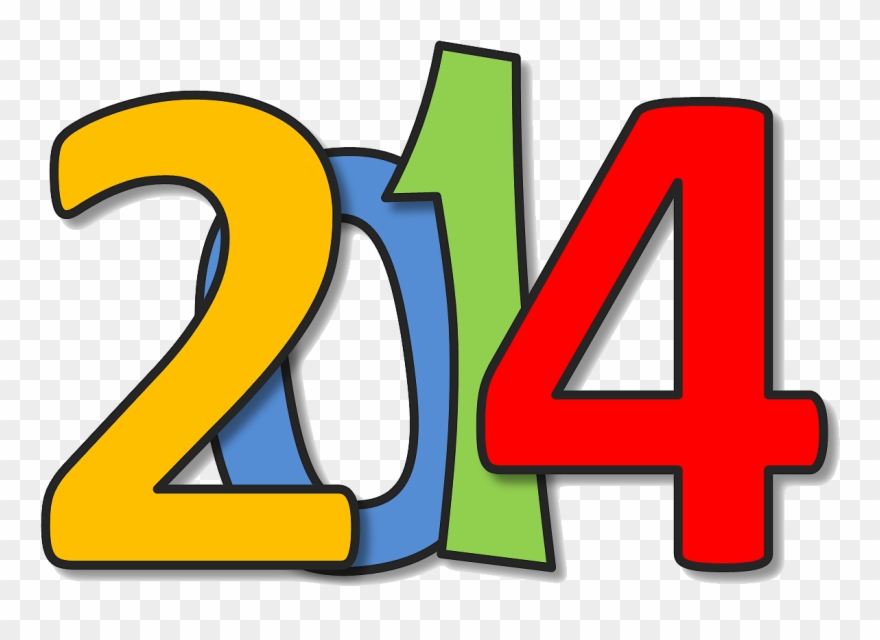 2014 Is Finishing Clipart