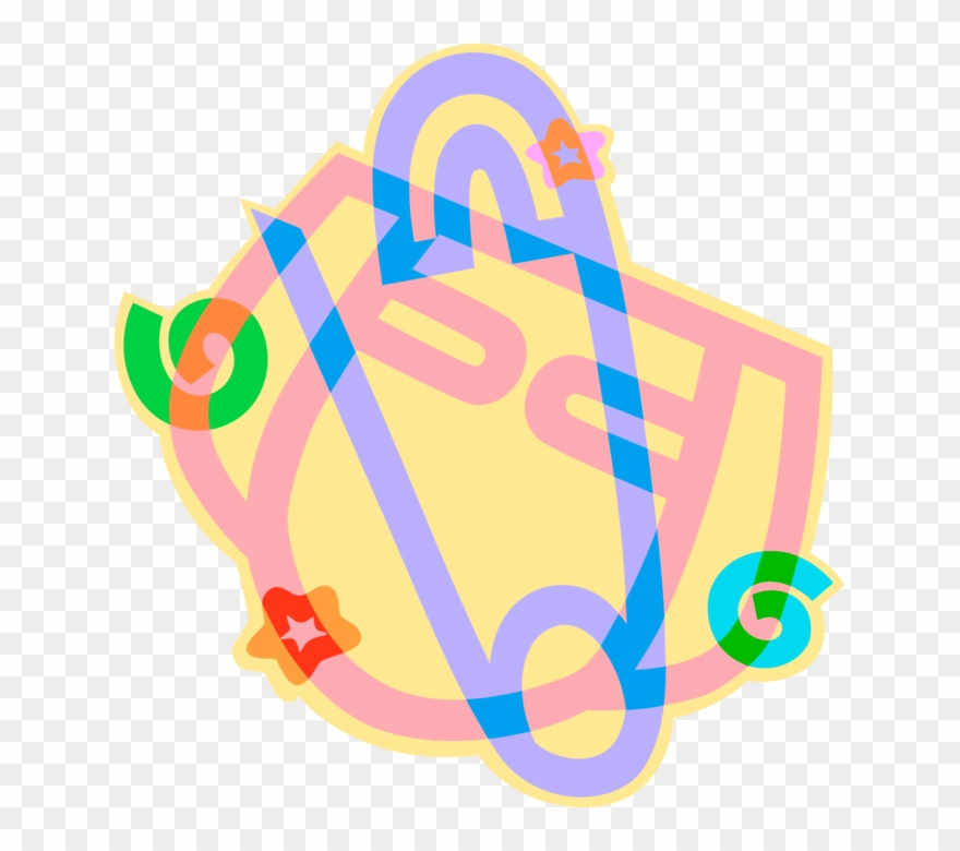 Vector Illustration Of Baby Diaper Nappy Underwear - Feces Clipart