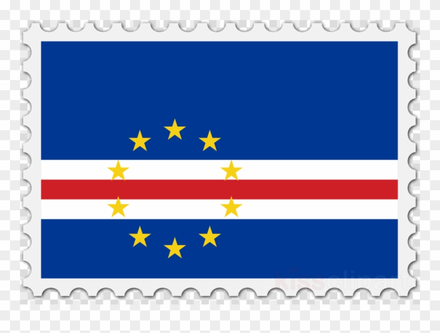 Eu Flag Clipart Flag Of Cape Verde Clip Art - Bandeira De Cabo Verde - Png Download