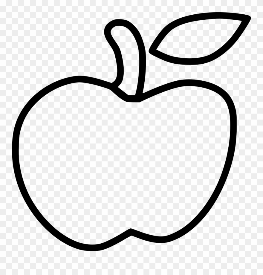 Apple Comments - Heart Clipart