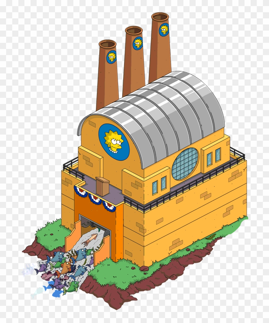 Little Lisa's Recycling Plant Clipart