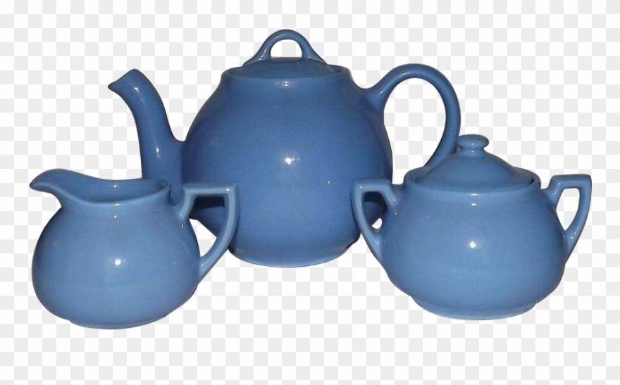 Lipton Tea Promotional Teapot, Covered Sugar, And Creamer - Creamer Clipart