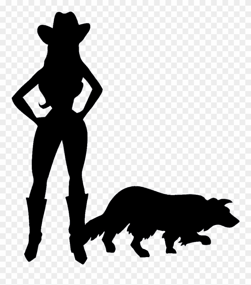 Cow Puncher Girl Clipart