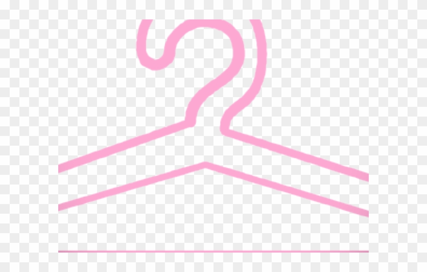 Pink Dress Clipart Hanger Clipart - Png Download