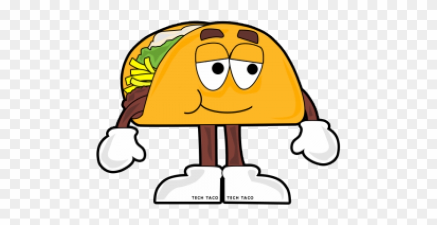Taco Clipart Taco Guy - Cartoon Taco Man - Png Download