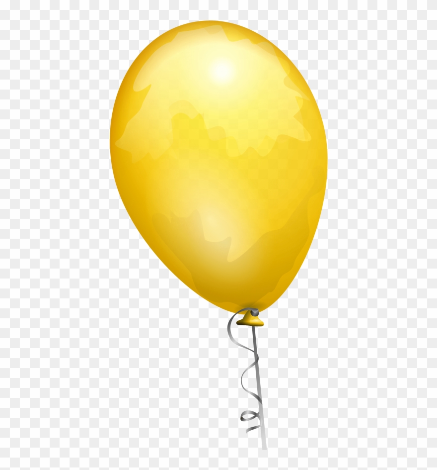 Download Yellow Balloon Clipart Png Photo - Balloon Clip Art Transparent Png
