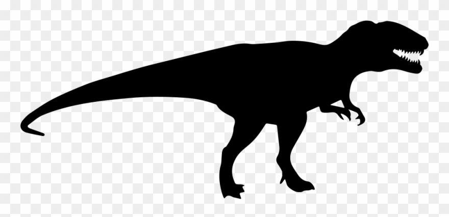 Dinosaurs Svg Three - Dinosaur Black And White Png Clipart