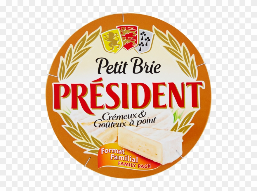 President Cheese, Soft-ripened, Camembert - 4.4 Oz Clipart
