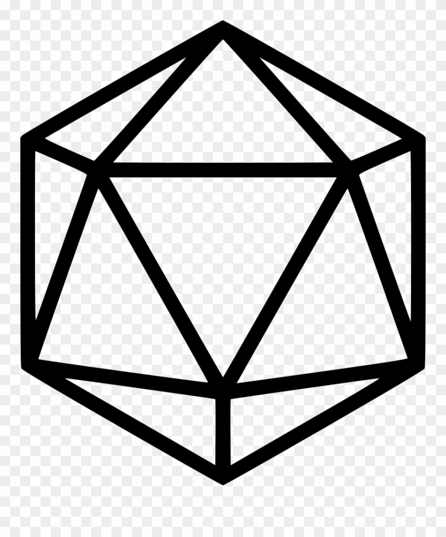 Dd Dice Comments - 20 Sided Dice Transparent Clipart