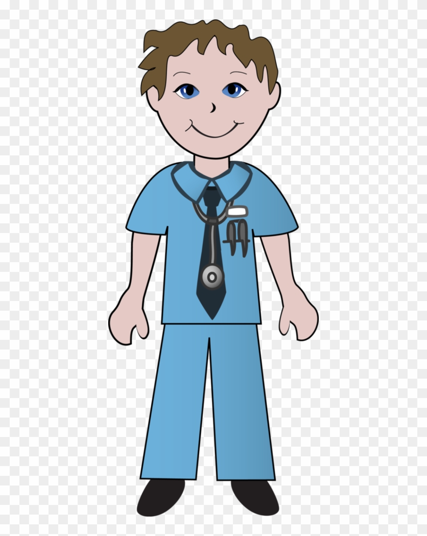 Nurse Clipart Doctors And Nurses Of - Male And Female Nurse Clipart - Png Download