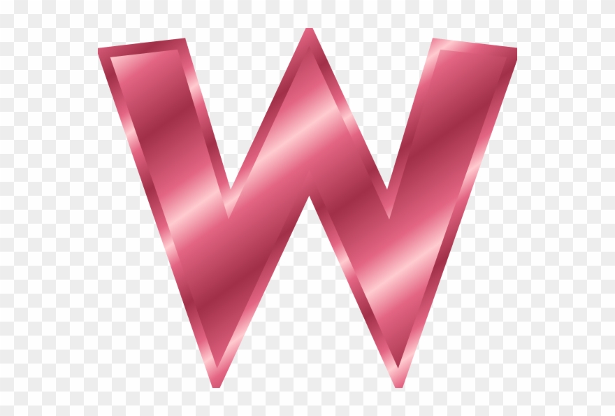 Angel Clip Art Bing Images Palm Sunday Greetings Bing - Gold Letter W - Png Download