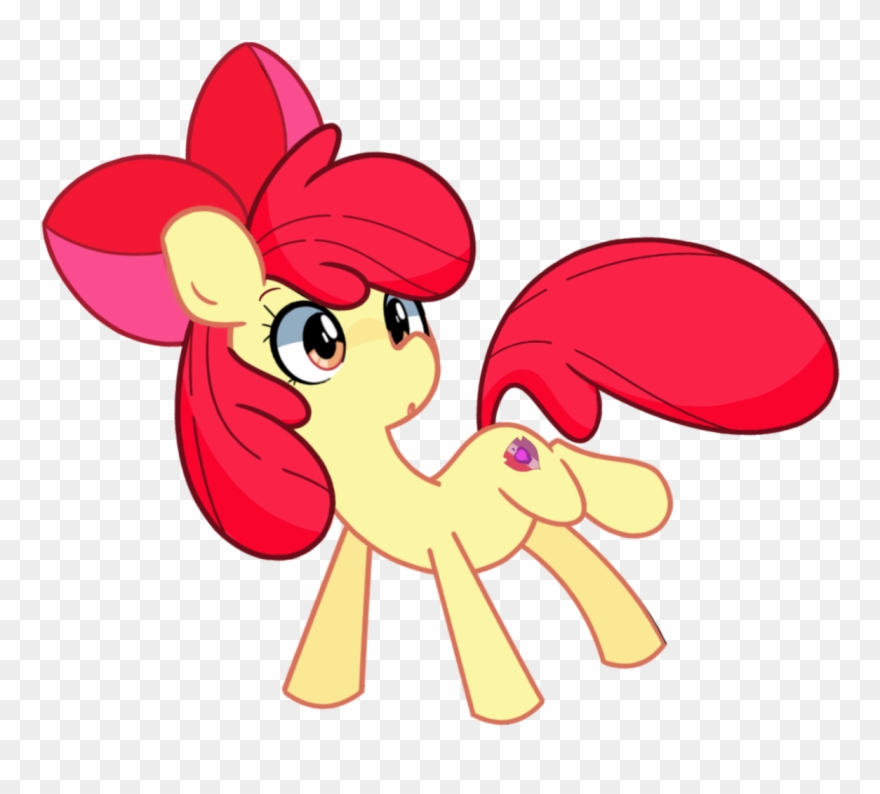 Apple Bloom, Artist - Cartoon Clipart