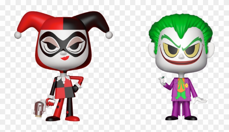 Funko Vynl Harley Quinn & The Joker - Funko Vynl Dc Clipart