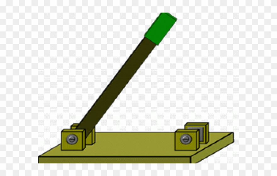 Electricity Clipart Circuit Switch - Switch - Png Download