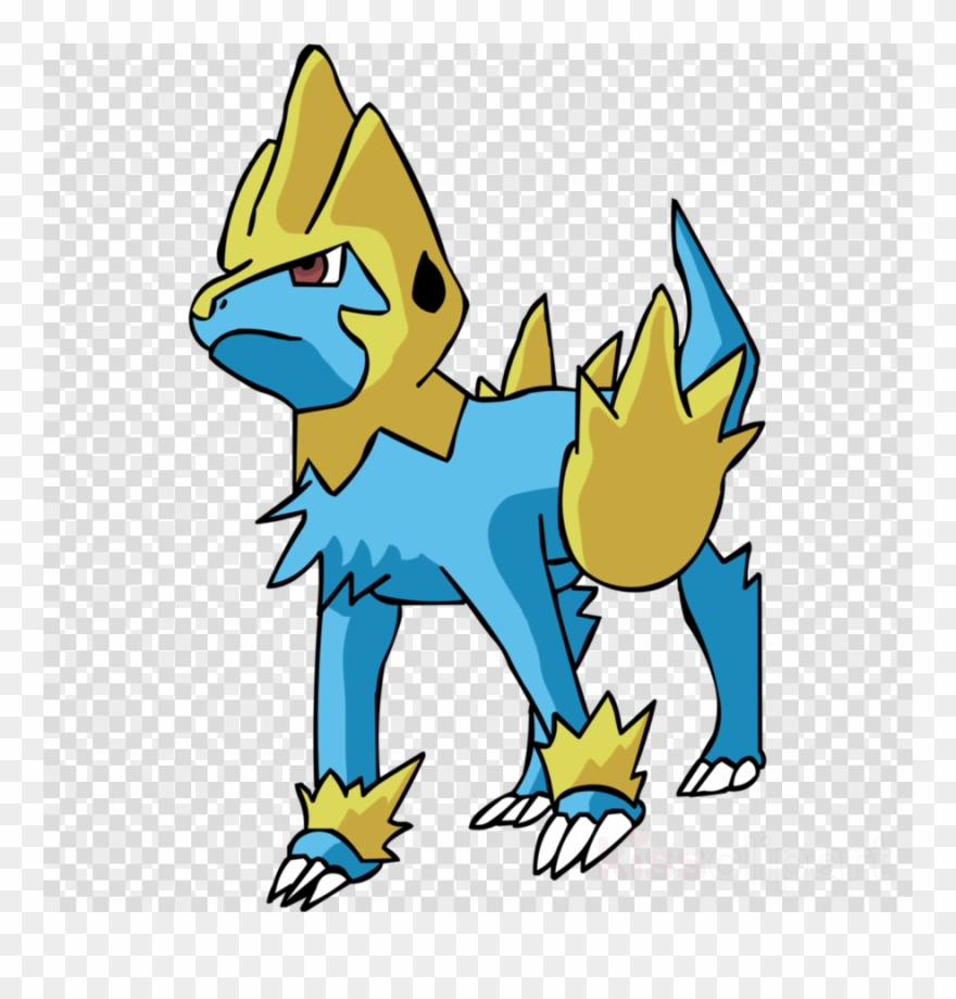Perro Electrico Pokemon Clipart Pokémon Go Manectric - Evolucion Camerupt - Png Download
