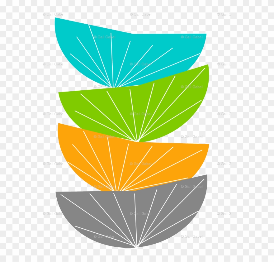 Mid Century Modern Pillow Case Clipart