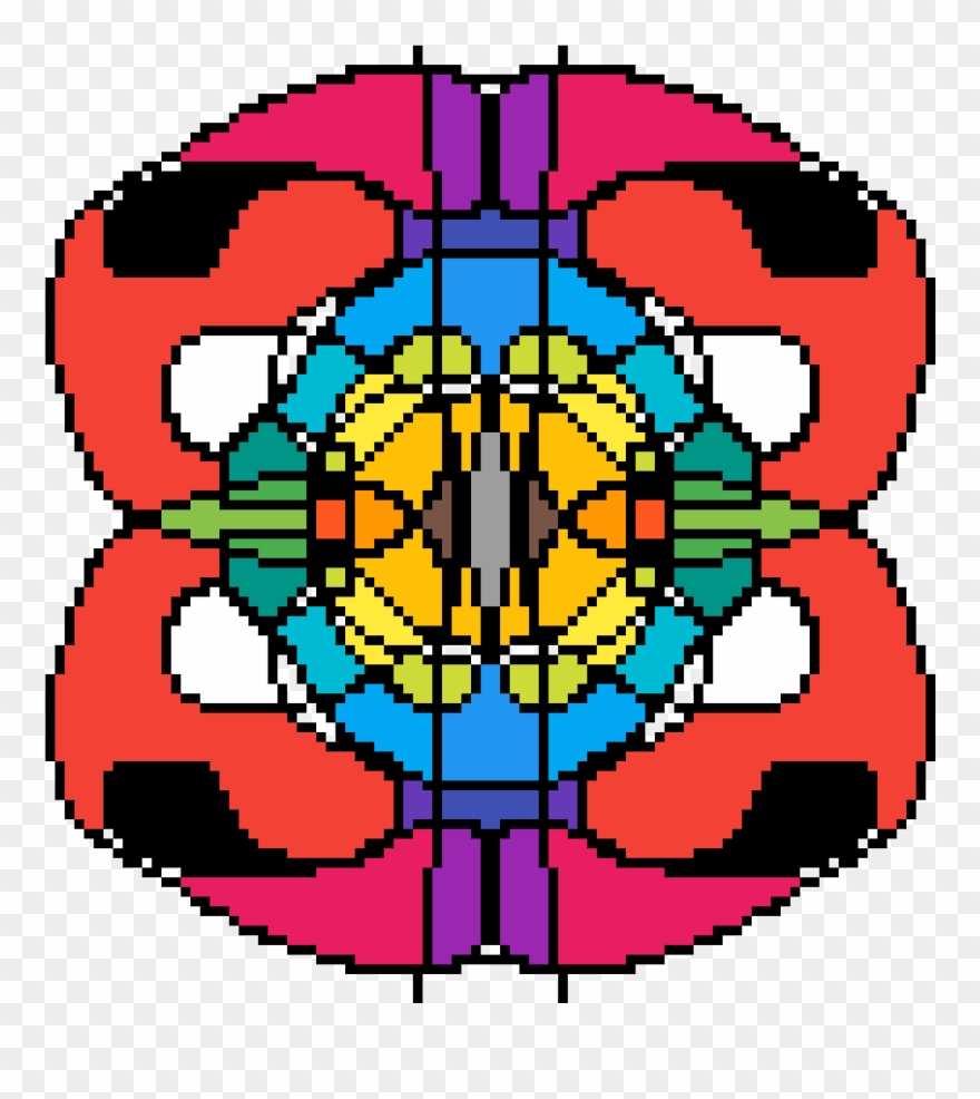 A Flower - Pixel Portrait Clipart