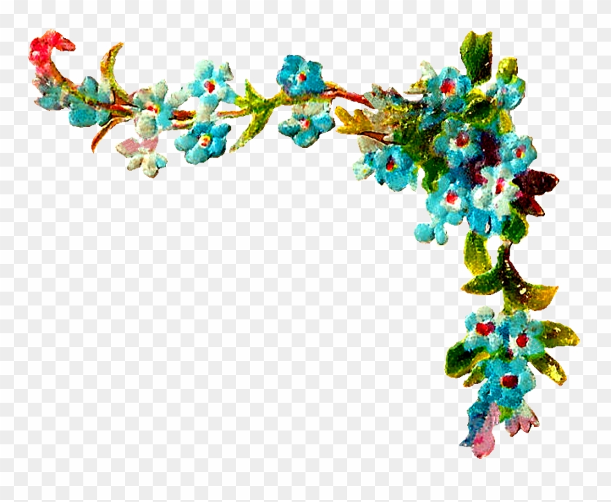 Wildflower Clip Art - Wild Flower Corner - Png Download