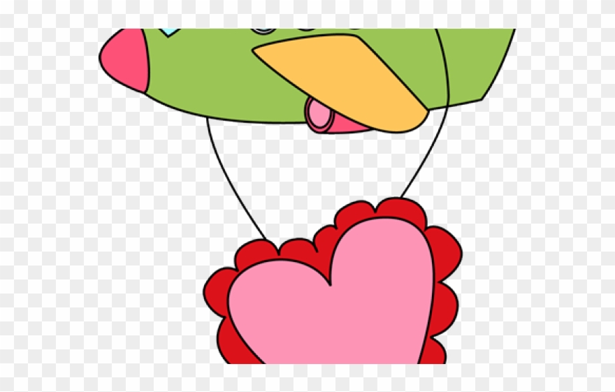 Cute Clipart Airplane - Clip Art - Png Download