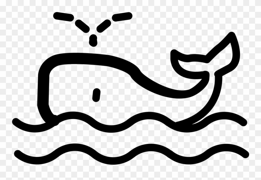 Whale Watching Svg Png Icon Free Download - Beluga Whale Clipart