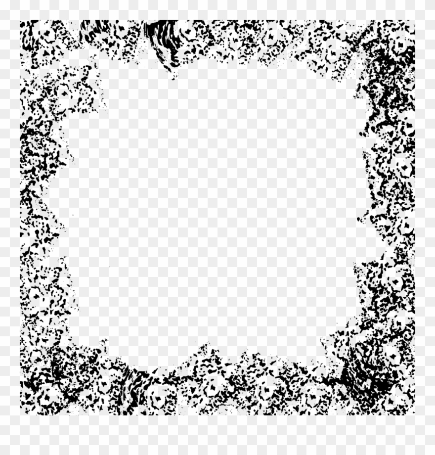 10 Square Grunge Frame Png Transparent Vol - Square Grunge Frame Png Clipart