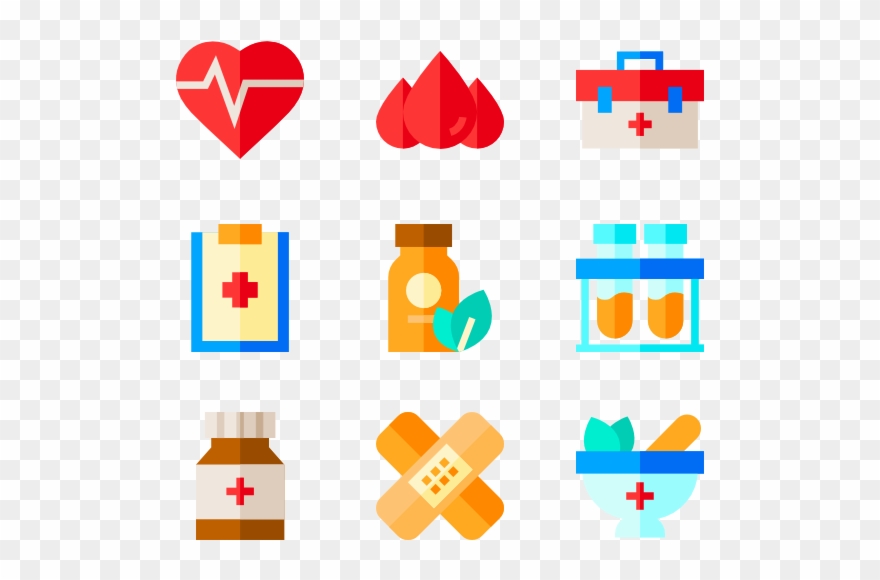 Medicaments - Medicaments Icons Clipart