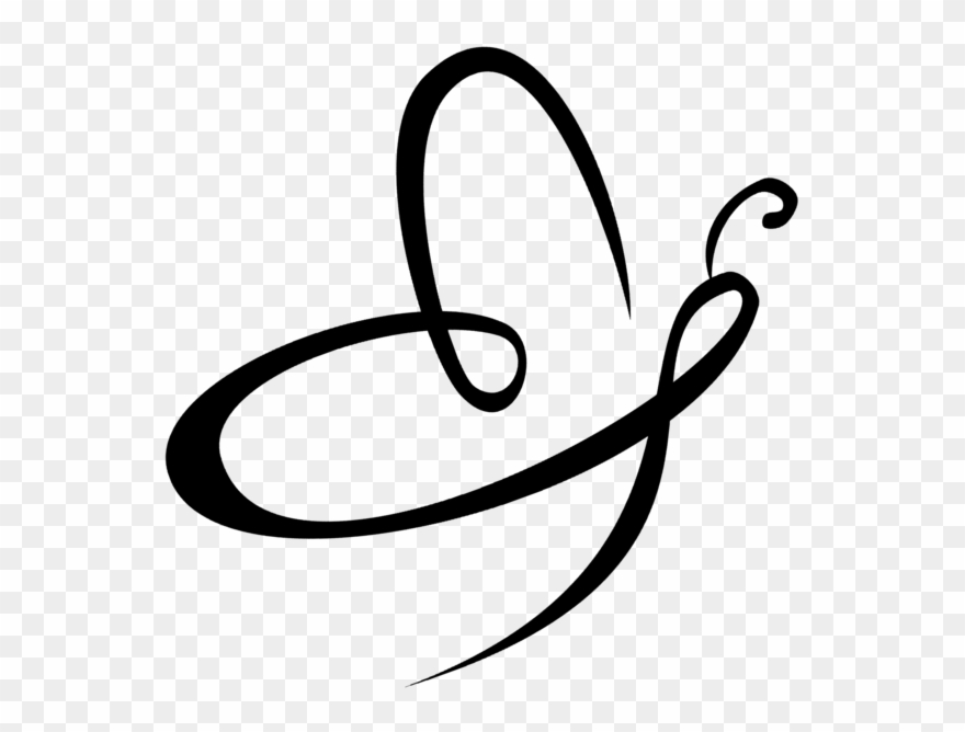 Jazzy's Butterfly - Inch Clipart