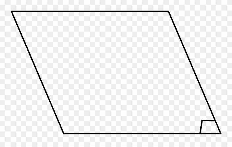 Rectangle - Line Art Clipart