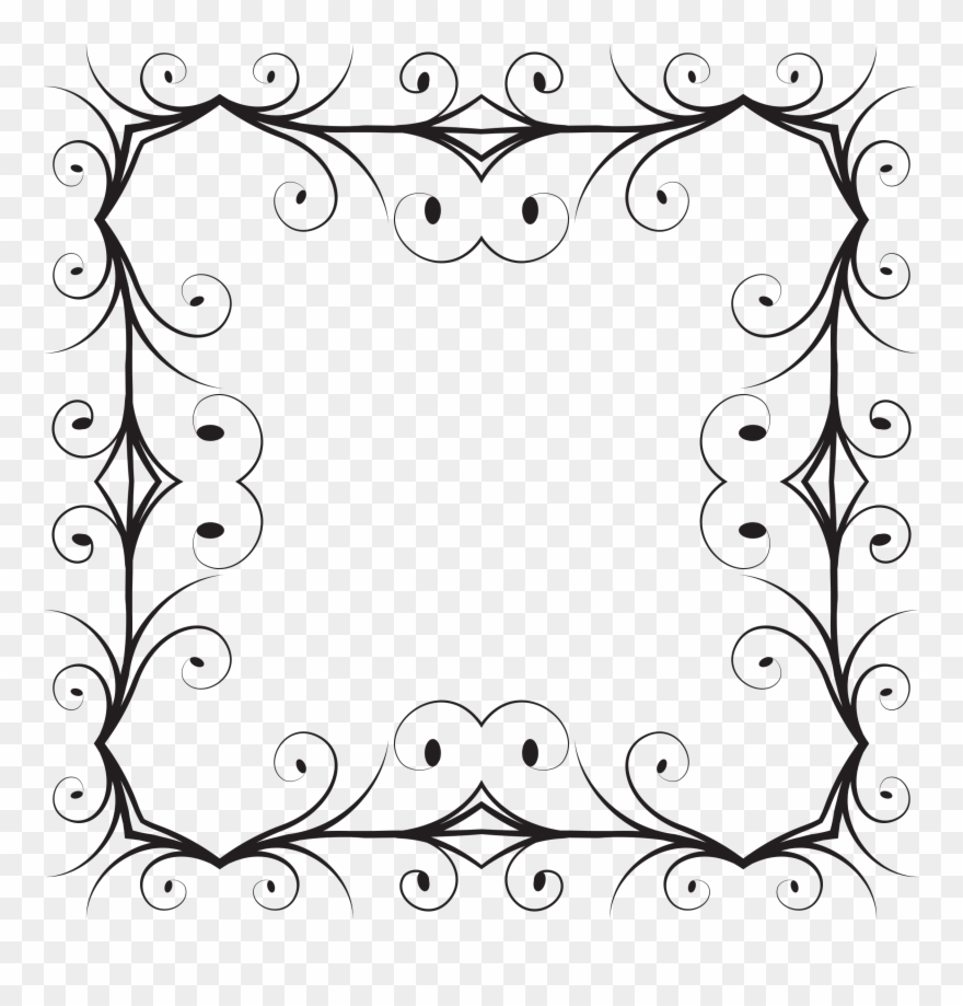 Silhouette - Circle Clipart