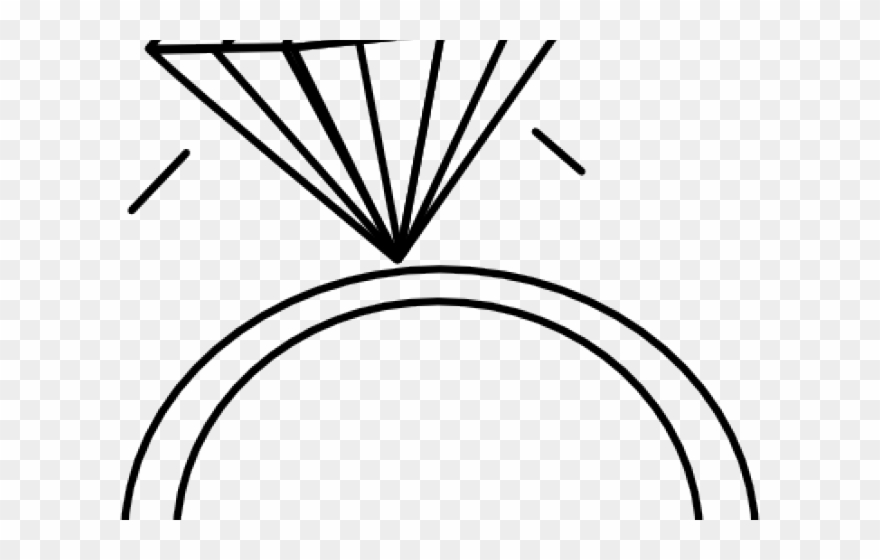 Gems Clipart Diamond Ring - Clip Art - Png Download