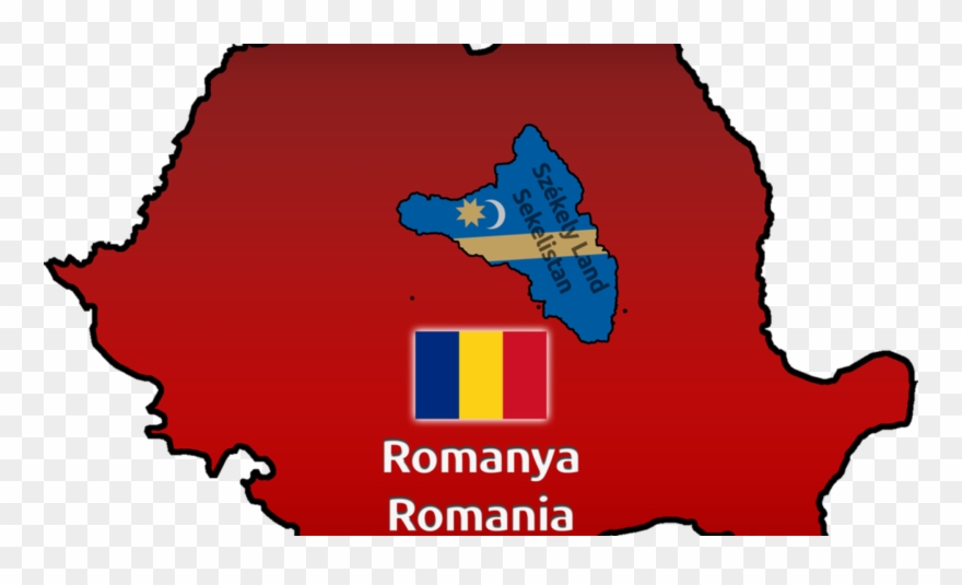 Viitorul României Se Oprește Acolo Unde Pune „cineva” - Romania Flag Map Png Clipart