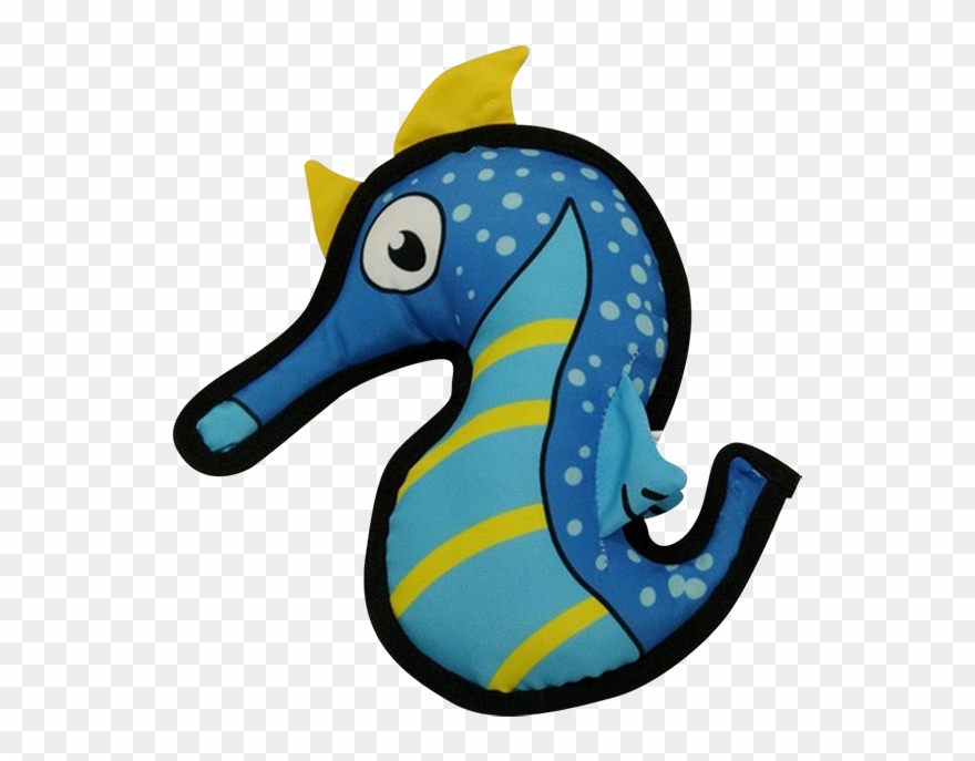 Furry Face Tuff Floats Seahorse 21cm Clipart