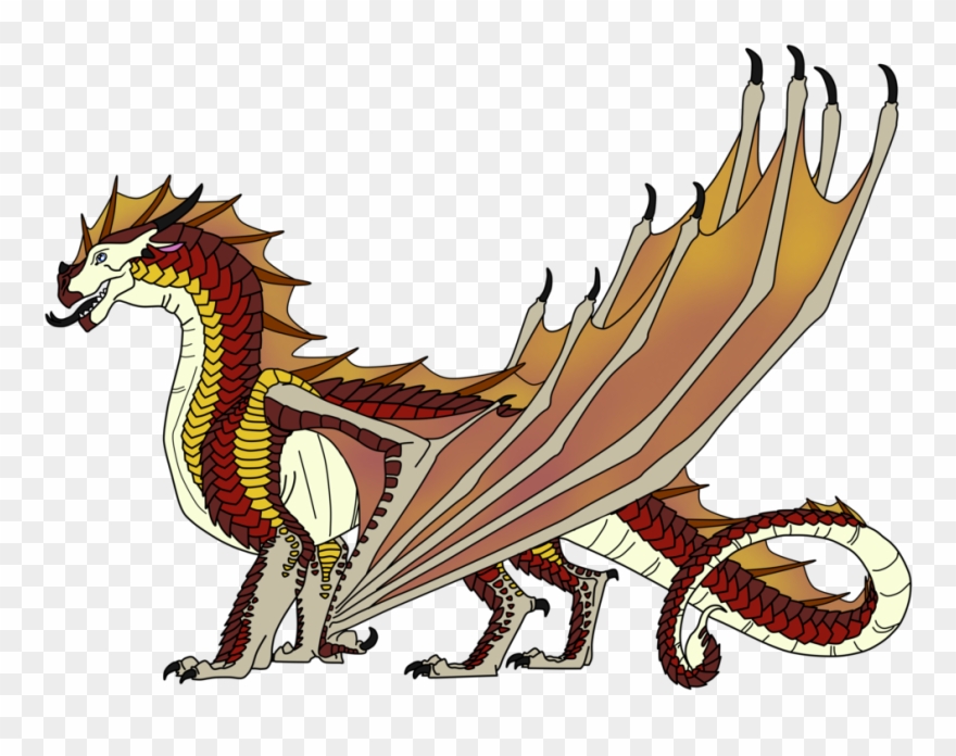 Clip Art Dragon Hybrid Name Wings Of Fire Legendary - Wings Of Fire Dragon Hybrids - Png Download