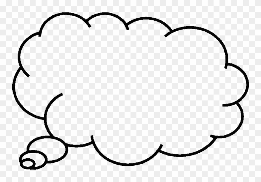 Dream Clipart Bubbles - Thought Bubble Png Transparent