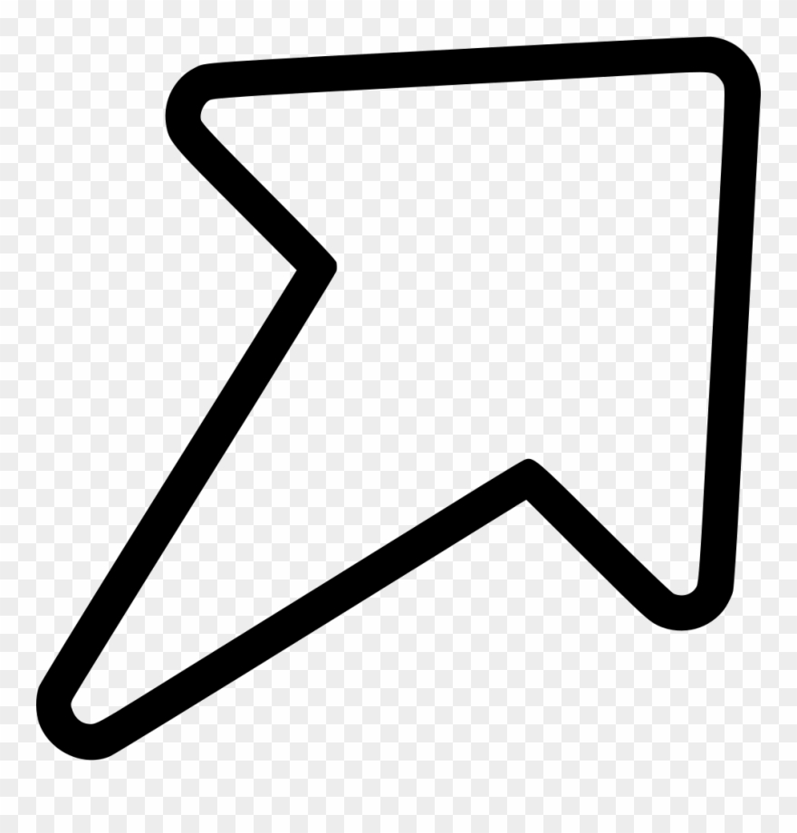 Diagonal North East Up Right Arrow Comments , Png Download - Portable Network Graphics Clipart