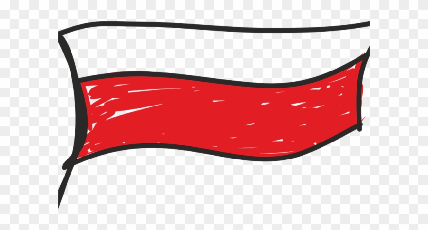 Poland Clipart American Flag - Flaga Polski Clip Art - Png Download